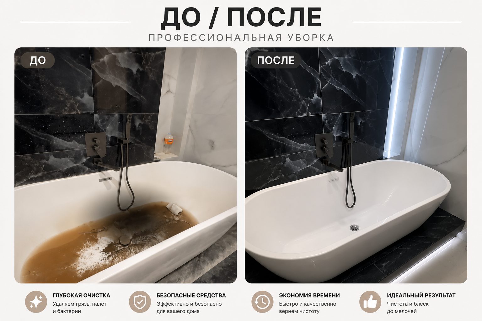 Уборка после ремонта — фото с объекта